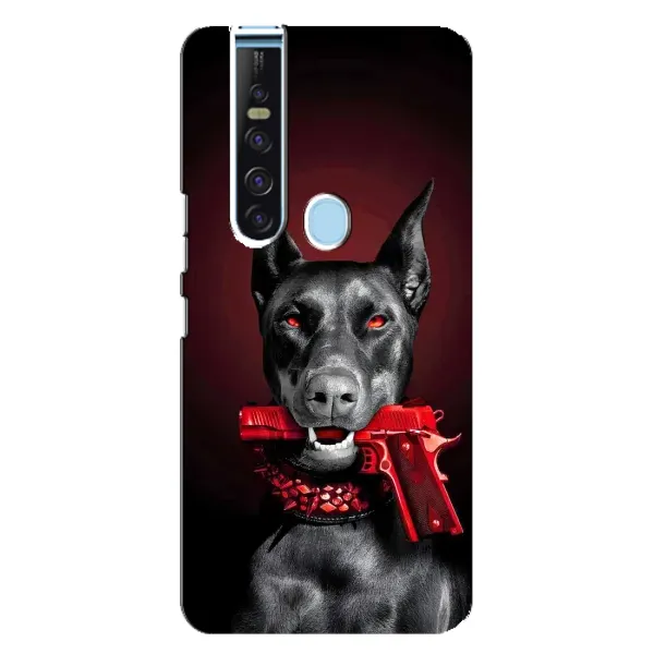 Чохол з малюнком «Доберман злий» для TECNO Camon 15 Pro Чохол з малюнком «Доберман злий» для TECNO Camon 15 Pro