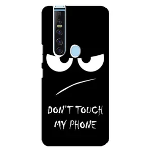 Чехол с прикольным текстом на TECNO Camon 15 Pro (Dont)