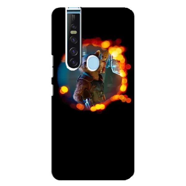 Чехол с рисунком «Енот Ракета» для TECNO Camon 15 Pro