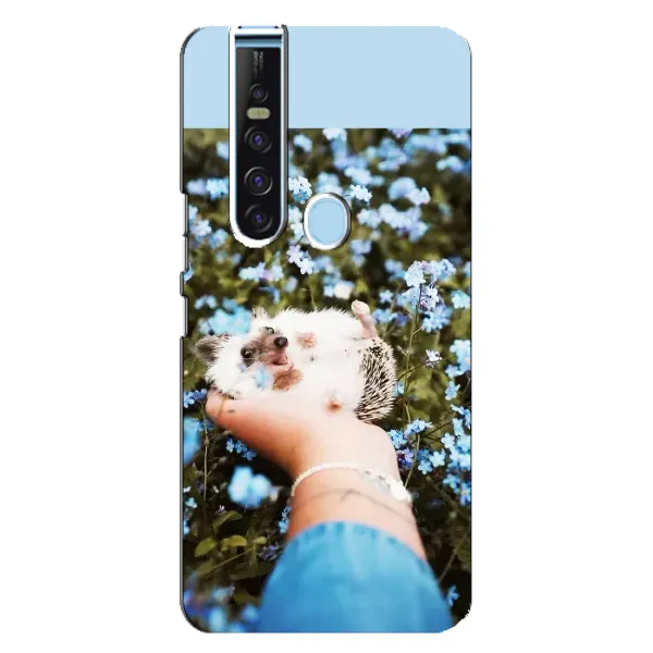 Чехол с рисунком «Ежик на руках» для TECNO Camon 15 Pro Чехол с рисунком «Ежик на руках» для TECNO Camon 15 Pro