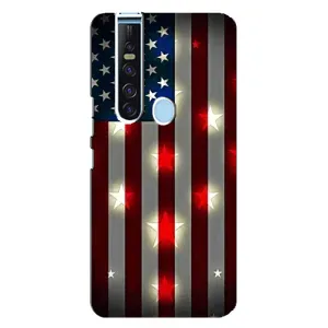 Чехол Флаг USA для TECNO Camon 15 Pro (Флаг США 2)