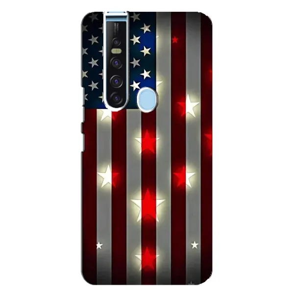 Чехол с рисунком «Флаг США 2» для TECNO Camon 15 Pro Чехол с рисунком «Флаг США 2» для TECNO Camon 15 Pro
