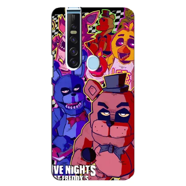 Чехол с рисунком «Фредди» для TECNO Camon 15 Pro Чехол с рисунком «Фредди» для TECNO Camon 15 Pro