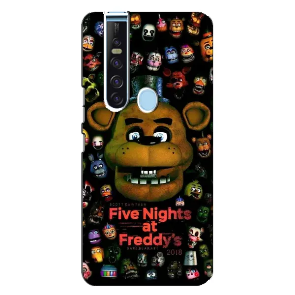 Чехол с рисунком «Freddy» для TECNO Camon 15 Pro Чехол с рисунком «Freddy» для TECNO Camon 15 Pro