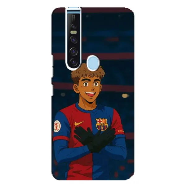 Чехол с рисунком «Футболист Ямаль» для TECNO Camon 15 Pro Чехол с рисунком «Футболист Ямаль» для TECNO Camon 15 Pro