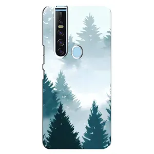 Летний Чехол на TECNO Camon 15 Pro (Горный лес)