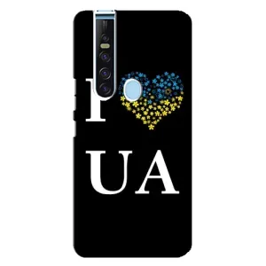 Силиконовый Чехол на TECNO Camon 15 Pro (Я-Украина) (I Love UA)