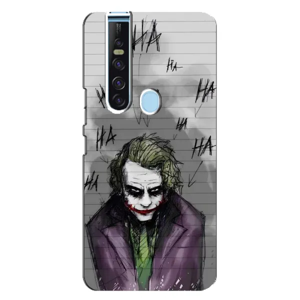 Чехол с рисунком «Joker клоун» для TECNO Camon 15 Pro Чехол с рисунком «Joker клоун» для TECNO Camon 15 Pro
