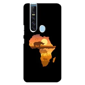Летний Чехол на TECNO Camon 15 Pro (Карта)