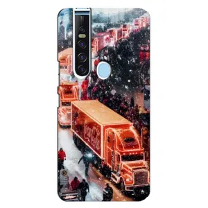 Чехлы на Новый Год TECNO Camon 15 Pro (Кока Кола)