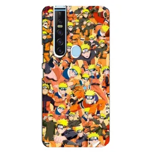 Чехлы с принтом Наруто на TECNO Camon 15 Pro (Коллаж Наруто)