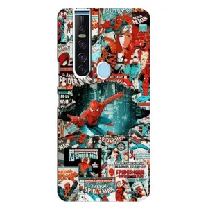 Чехол Супергерой Человека Паука на TECNO Camon 15 Pro (Комиксы Человек Паук)