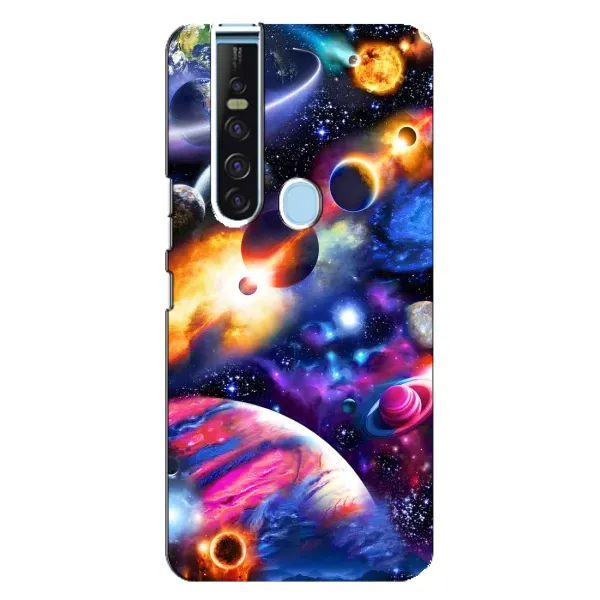 Чехол с рисунком «Космический мир» для TECNO Camon 15 Pro Чехол с рисунком «Космический мир» для TECNO Camon 15 Pro