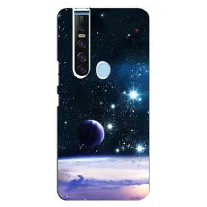 Чехол (ТПУ) с планетами на TECNO Camon 15 Pro (Космический вид)