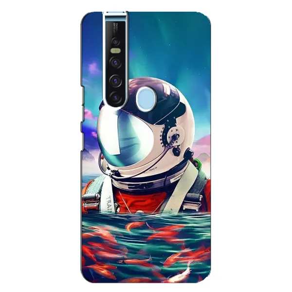 Чехол с рисунком «Космонавт в воде» для TECNO Camon 15 Pro Чехол с рисунком «Космонавт в воде» для TECNO Camon 15 Pro