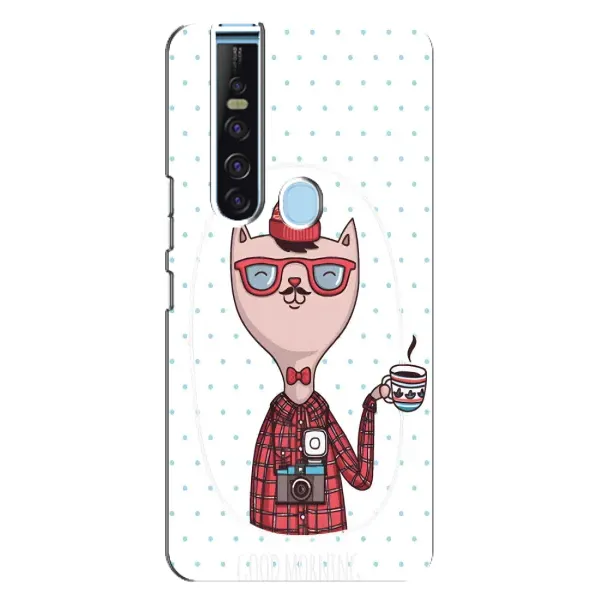 Чехол с рисунком «Кот аристократ» для TECNO Camon 15 Pro Чехол с рисунком «Кот аристократ» для TECNO Camon 15 Pro