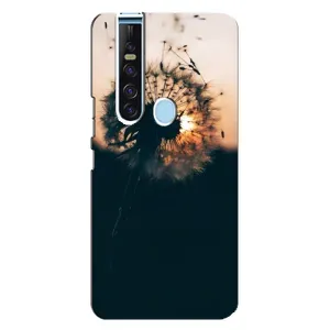 Силиконовый Чехол с одуванчиками на TECNO Camon 15 Pro (Красивый одуванчик)