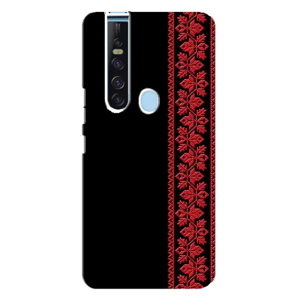 Чохол з малюнком «Червона вишиванка» для TECNO Camon 15 Pro Чохол з малюнком «Червона вишиванка» для TECNO Camon 15 Pro