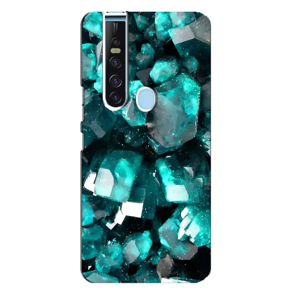Чехол с рисунком «Кристалы» для TECNO Camon 15 Pro Чехол с рисунком «Кристалы» для TECNO Camon 15 Pro