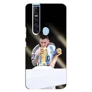 Чохли Лео Мессі Аргентина для TECNO Camon 15 Pro (Кубок Світу)