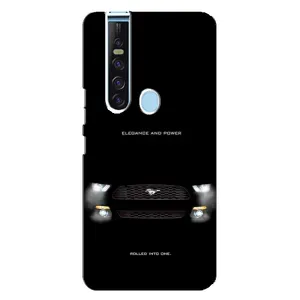 Чехлы с тематикой "Крутые машины" на TECNO Camon 15 Pro (Черный Land Rover)