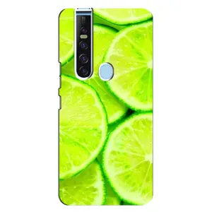 Чехол с изображением вкусной еды для TECNO Camon 15 Pro (Лайм)