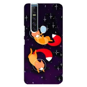 Чехол с Лисичкой для TECNO Camon 15 Pro (Лисы)