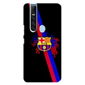 Чохол для TECNO Camon 15 Pro (Барселона) (Лого Барси)
