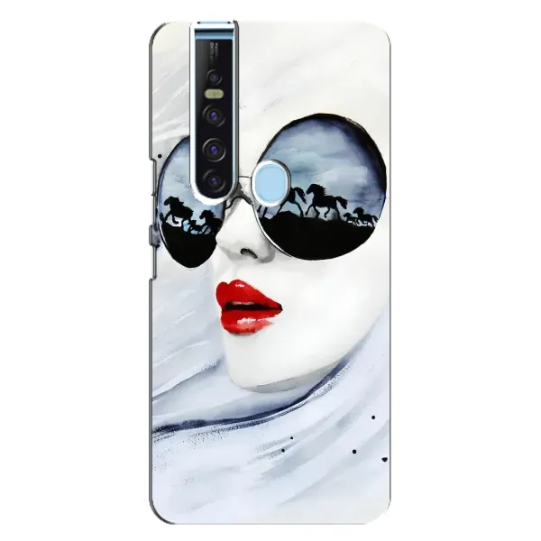Чехол с рисунком «Любительница коней» для TECNO Camon 15 Pro Чехол с рисунком «Любительница коней» для TECNO Camon 15 Pro