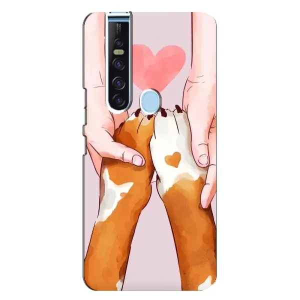 Чохол з малюнком «Любов до собак» для TECNO Camon 15 Pro Чохол з малюнком «Любов до собак» для TECNO Camon 15 Pro