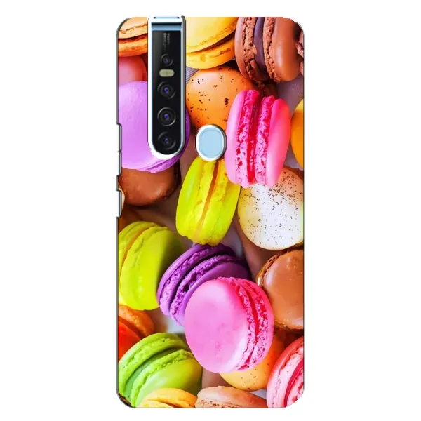 Чехол с рисунком «Макаруны» для TECNO Camon 15 Pro Чехол с рисунком «Макаруны» для TECNO Camon 15 Pro