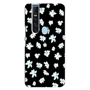 Чехол с ромашками на TECNO Camon 15 Pro (Маленькие ромашки)
