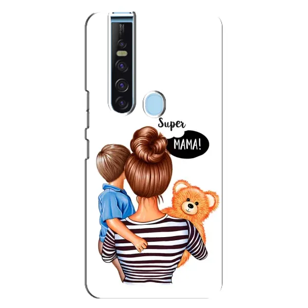 Чехол с рисунком «Мама и сын» для TECNO Camon 15 Pro Чехол с рисунком «Мама и сын» для TECNO Camon 15 Pro