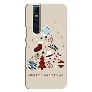 Чехол Санта Клаус для TECNO Camon 15 Pro (Merry Christmas)