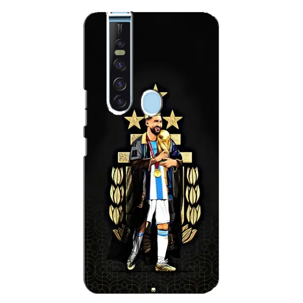 Чехол с рисунком «Месси король» для TECNO Camon 15 Pro