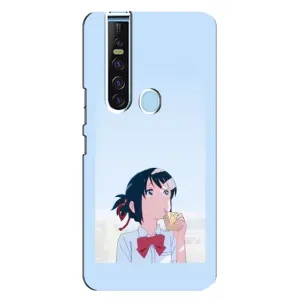 Чехол с персонажами АНИМЕ на TECNO Camon 15 Pro (Мицуха)