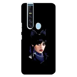 Чехлы с принтом Уэнсдей на TECNO Camon 15 Pro (Милая Уэнсдей)