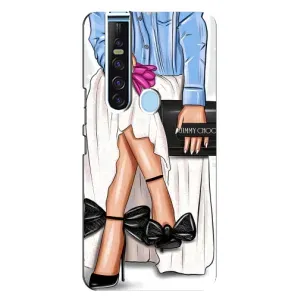 Силиконовый Чехол на TECNO Camon 15 Pro с картинкой Стильных Девушек (Мода)