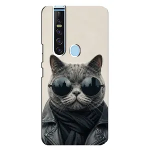 Чехол на тематику: Коты для TECNO Camon 15 Pro (Модный кот)