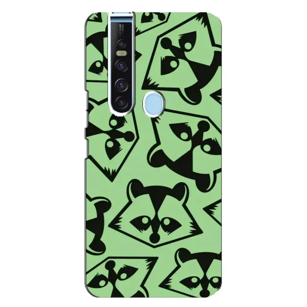 Чехол с рисунком «Мордочки Енота» для TECNO Camon 15 Pro Чехол с рисунком «Мордочки Енота» для TECNO Camon 15 Pro