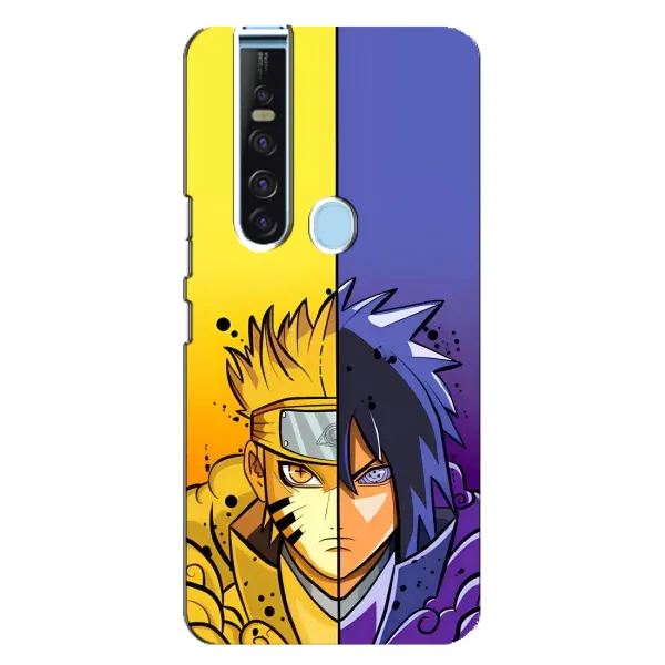 Чехол с рисунком «Naruto Vs Sasuke» для TECNO Camon 15 Pro Чехол с рисунком «Naruto Vs Sasuke» для TECNO Camon 15 Pro