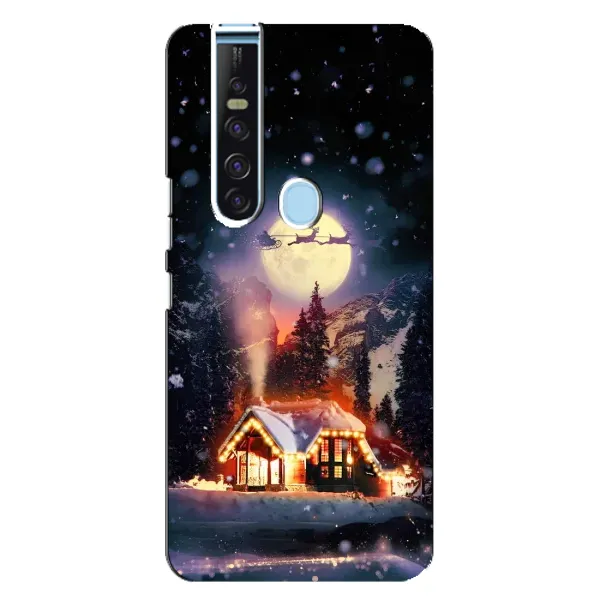 Чехол с рисунком «Настроение зимнее» для TECNO Camon 15 Pro Чехол с рисунком «Настроение зимнее» для TECNO Camon 15 Pro