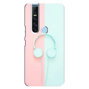 Чехол с рисунком «Наушники» для TECNO Camon 15 Pro