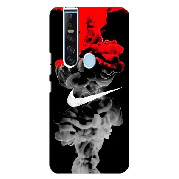Чехол с рисунком «Nike дым» для TECNO Camon 15 Pro Чехол с рисунком «Nike дым» для TECNO Camon 15 Pro