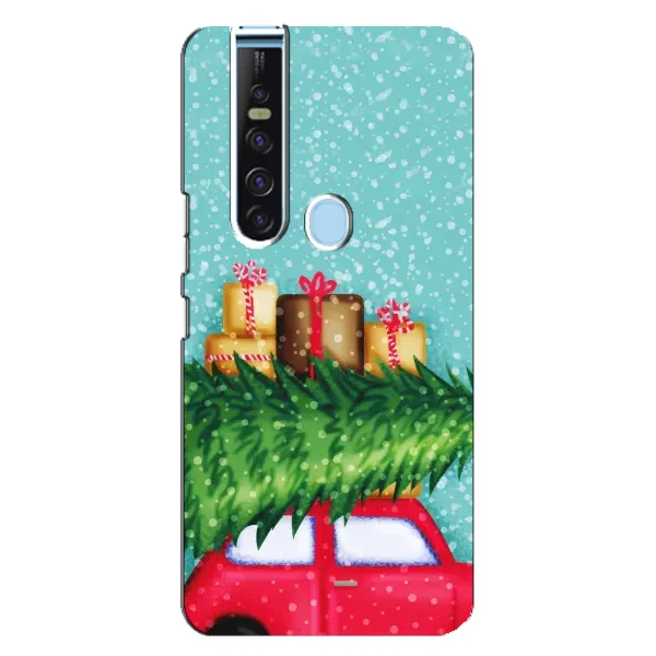 Чехол с рисунком «Новогодние подарки» для TECNO Camon 15 Pro Чехол с рисунком «Новогодние подарки» для TECNO Camon 15 Pro