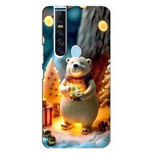 Чехлы на Новый Год TECNO Camon 15 Pro (Новогодний ведмеженок)