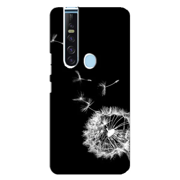 Чехол с рисунком «Одуванчик на чёрном» для TECNO Camon 15 Pro Чехол с рисунком «Одуванчик на чёрном» для TECNO Camon 15 Pro
