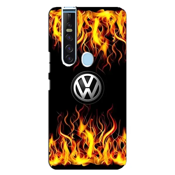 Чехол с рисунком «Огненный Лого» для TECNO Camon 15 Pro Чехол с рисунком «Огненный Лого» для TECNO Camon 15 Pro