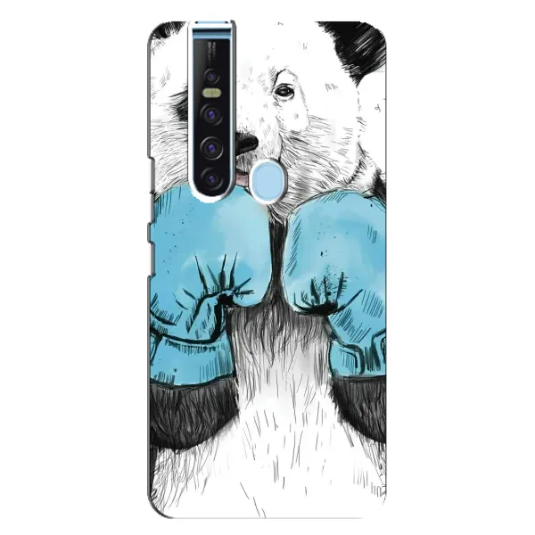 Чехол с рисунком «Панда боксер» для TECNO Camon 15 Pro Чехол с рисунком «Панда боксер» для TECNO Camon 15 Pro