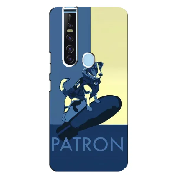 Чехол с рисунком «Patron» для TECNO Camon 15 Pro Чехол с рисунком «Patron» для TECNO Camon 15 Pro